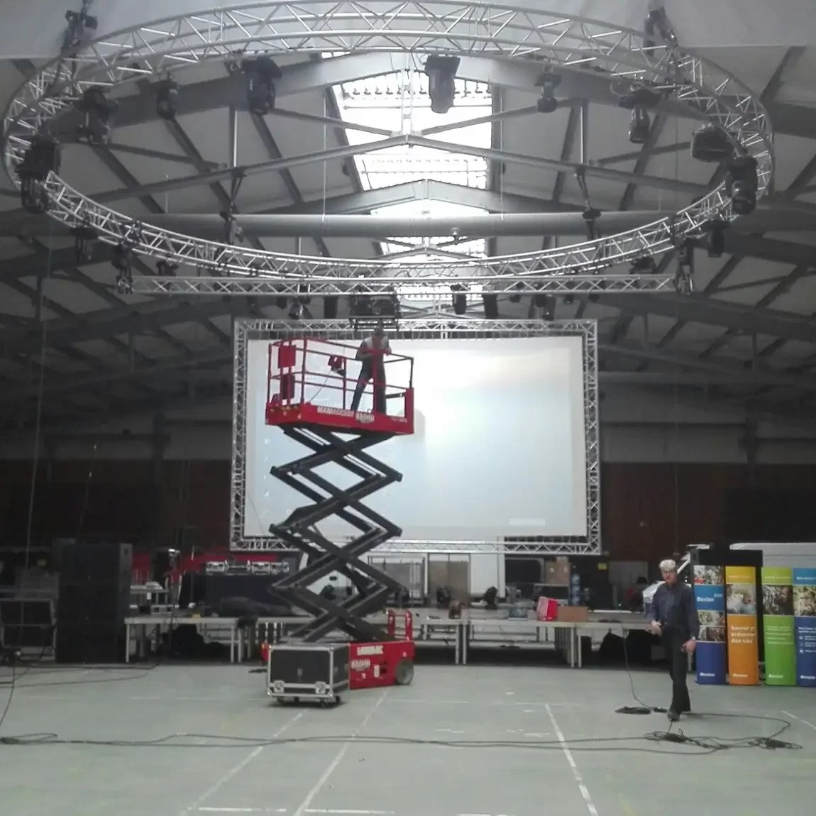 Event BAXTER – Prestation Son – Lumière – Decor – Pendrillonage